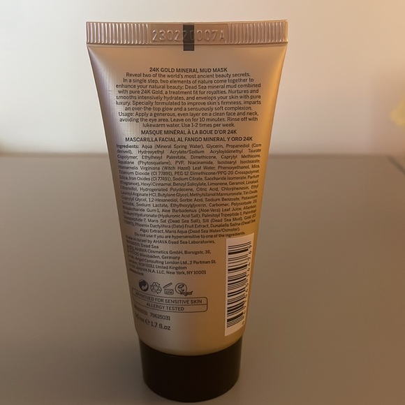 AHAVA 24k Gold Mineral Mud Mask - Picture 3 of 3